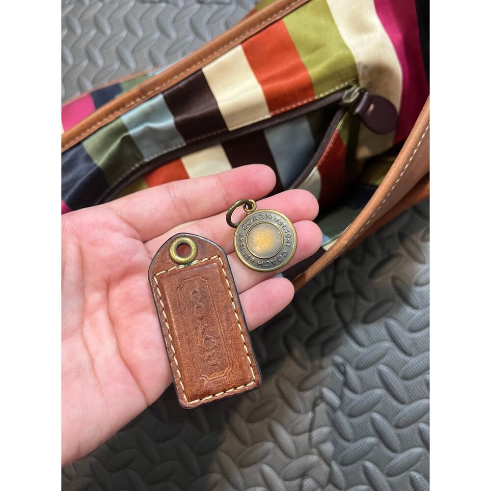 Coach Y2K 11128 65th Anniversary Whiskey Legacy Leigh With Vachetta Leather - Picture 12 of 12